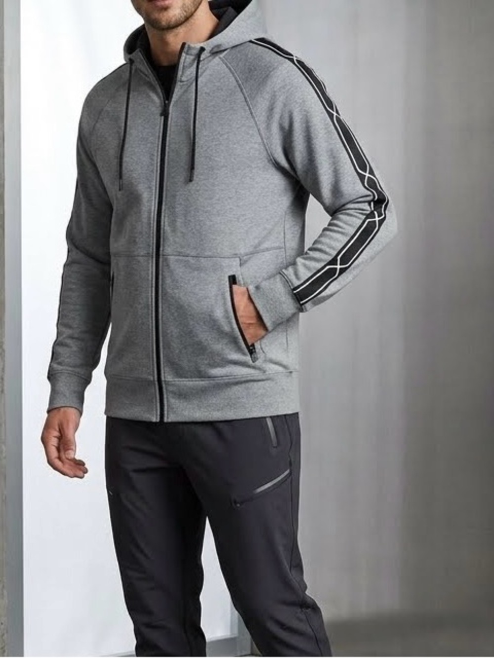 Hunter for Target Full-Zip Hoodie Gray Heather
